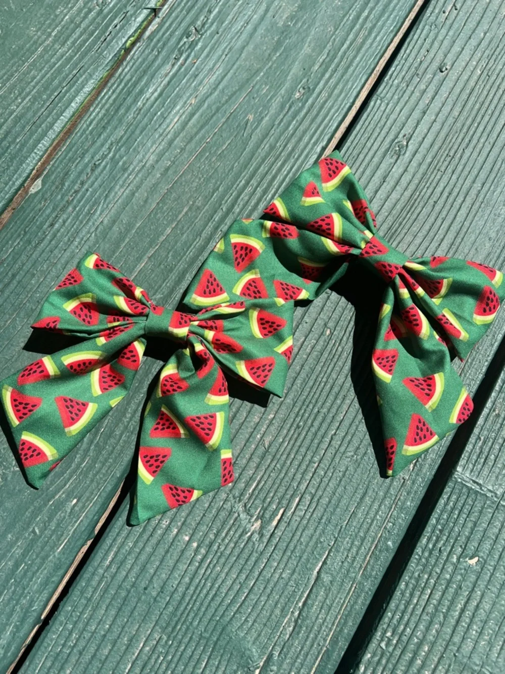 🍉Watermelon Bow Barrett clip🍉